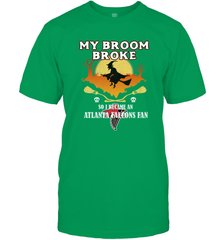 Broom Broke So I Became An Atlanta Falcons Fan  NFL Halloween Costume Men's T-Shirt Men's T-Shirt - jonhlittlestore88