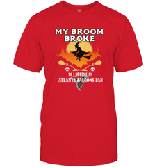 Broom Broke So I Became An Atlanta Falcons Fan  NFL Halloween Costume Men's T-Shirt Men's T-Shirt - jonhlittlestore88