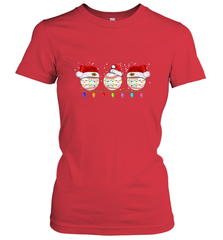 Three Baseball Balls Christmas Gift Santa Xmas lights Snow Women's T-Shirt Women's T-Shirt - jonhlittlestore88