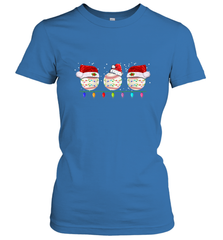 Three Baseball Balls Christmas Gift Santa Xmas lights Snow Women's T-Shirt Women's T-Shirt - jonhlittlestore88