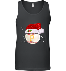 Pittsburgh Pirates Logo Baseball Ball Christmas Santa Hat Xmas Sport Funny Snow Men's Tank Top Men's Tank Top - jonhlittlestore88