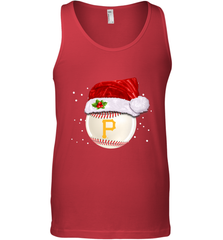 Pittsburgh Pirates Logo Baseball Ball Christmas Santa Hat Xmas Sport Funny Snow Men's Tank Top Men's Tank Top - jonhlittlestore88
