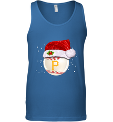 Pittsburgh Pirates Logo Baseball Ball Christmas Santa Hat Xmas Sport Funny Snow Men's Tank Top Men's Tank Top - jonhlittlestore88
