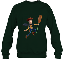Disney PIXAR Toy Story Halloween Woody Crewneck Sweatshirt Crewneck Sweatshirt - jonhlittlestore88