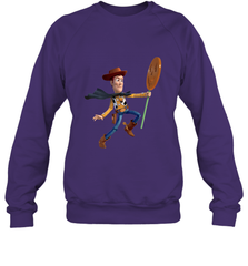 Disney PIXAR Toy Story Halloween Woody Crewneck Sweatshirt Crewneck Sweatshirt - jonhlittlestore88