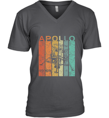 Retro Apollo 11 50th Anniversary Moon Landing 1969 2019 Men's V-Neck Men's V-Neck - jonhlittlestore88