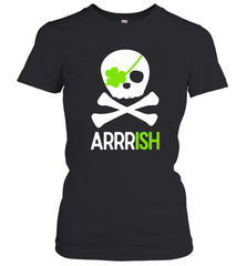 St. Patricks Day Irish Pirate Skull and Cross bones Women's T-Shirt Women's T-Shirt - jonhlittlestore88