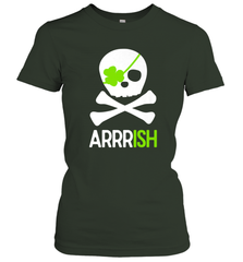 St. Patricks Day Irish Pirate Skull and Cross bones Women's T-Shirt Women's T-Shirt - jonhlittlestore88