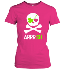St. Patricks Day Irish Pirate Skull and Cross bones Women's T-Shirt Women's T-Shirt - jonhlittlestore88