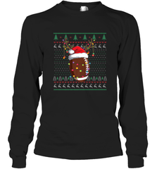 NFL Ugly Christmas Sweater Football Christmas Funny Kids Boys Long Sleeve T-Shirt Long Sleeve T-Shirt - jonhlittlestore88