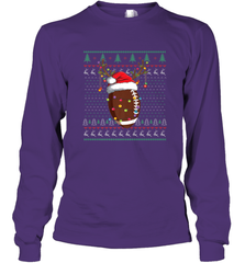 NFL Ugly Christmas Sweater Football Christmas Funny Kids Boys Long Sleeve T-Shirt Long Sleeve T-Shirt - jonhlittlestore88