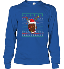 NFL Ugly Christmas Sweater Football Christmas Funny Kids Boys Long Sleeve T-Shirt Long Sleeve T-Shirt - jonhlittlestore88