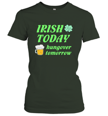 Irish today hungover tomorrow St Patricks Day Shirt Women's T-Shirt Women's T-Shirt - jonhlittlestore88