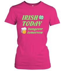 Irish today hungover tomorrow St Patricks Day Shirt Women's T-Shirt Women's T-Shirt - jonhlittlestore88
