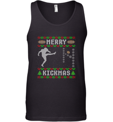 NFL Mens Funny Ugly Christmas Football Sport Team Kicker Gift Men's Tank Top