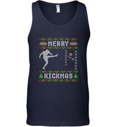 NFL Mens Funny Ugly Christmas Football Sport Team Kicker Gift Men's Tank Top