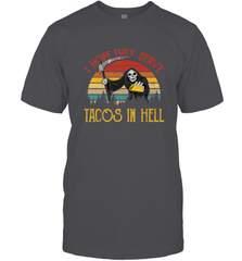 Vintage I Hope They Serve Tacos In Hell Halloween Costume Men's T-Shirt Men's T-Shirt - jonhlittlestore88