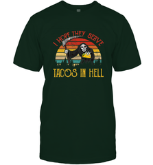 Vintage I Hope They Serve Tacos In Hell Halloween Costume Men's T-Shirt Men's T-Shirt - jonhlittlestore88