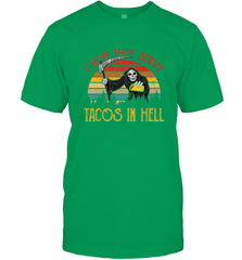 Vintage I Hope They Serve Tacos In Hell Halloween Costume Men's T-Shirt Men's T-Shirt - jonhlittlestore88