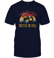 Vintage I Hope They Serve Tacos In Hell Halloween Costume Men's T-Shirt Men's T-Shirt - jonhlittlestore88
