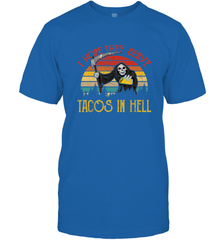 Vintage I Hope They Serve Tacos In Hell Halloween Costume Men's T-Shirt Men's T-Shirt - jonhlittlestore88