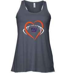NFL New York Giants Heart Love Football Women's Racerback Tank Women's Racerback Tank - jonhlittlestore88
