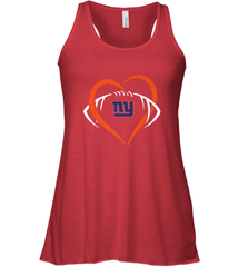 NFL New York Giants Heart Love Football Women's Racerback Tank Women's Racerback Tank - jonhlittlestore88