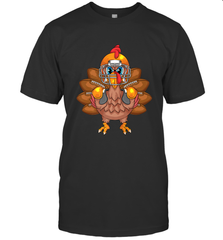 Cool Turkey Football Feathers Funny Thanksgiving Sports Gift Men's T-Shirt Men's T-Shirt - jonhlittlestore88