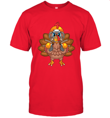 Cool Turkey Football Feathers Funny Thanksgiving Sports Gift Men's T-Shirt Men's T-Shirt - jonhlittlestore88