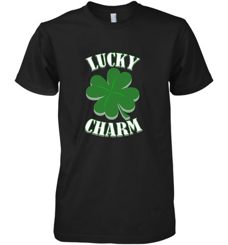 Lucky Charm Novelty St Patricks Day shirt Men's Premium T-Shirt Men's Premium T-Shirt / Black / XS Men's Premium T-Shirt - jonhlittlestore88