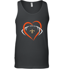 NFL New Orleans Saints Heart Love Football Men's Tank Top Men's Tank Top - jonhlittlestore88