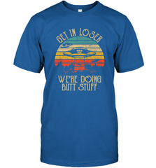 Retro Vintage Get In Loser We're Doing Butt Stuff Alien UFO Men's T-Shirt Men's T-Shirt - jonhlittlestore88