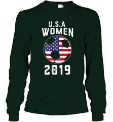 USA United States Women 2019 Soccer US Futbol Long Sleeve T-Shirt Long Sleeve T-Shirt - jonhlittlestore88