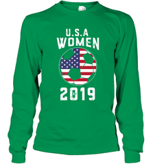 USA United States Women 2019 Soccer US Futbol Long Sleeve T-Shirt Long Sleeve T-Shirt - jonhlittlestore88