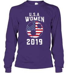 USA United States Women 2019 Soccer US Futbol Long Sleeve T-Shirt Long Sleeve T-Shirt - jonhlittlestore88