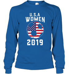 USA United States Women 2019 Soccer US Futbol Long Sleeve T-Shirt Long Sleeve T-Shirt - jonhlittlestore88