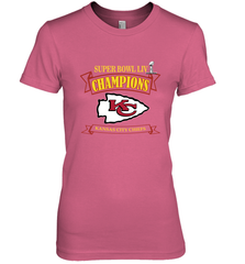 NFL Kansas City Chiefs Pro Line by Fanatics Super Bowl LIV Champions Women's Premium T-Shirt Women's Premium T-Shirt - jonhlittlestore88
