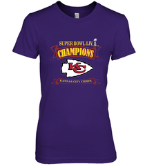 NFL Kansas City Chiefs Pro Line by Fanatics Super Bowl LIV Champions Women's Premium T-Shirt Women's Premium T-Shirt - jonhlittlestore88
