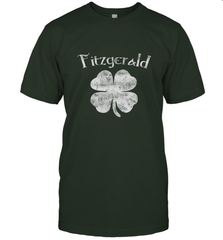 Vintage Fitzgerald Irish Shamrock St Patty's Day Men's T-Shirt Men's T-Shirt - jonhlittlestore88