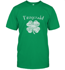 Vintage Fitzgerald Irish Shamrock St Patty's Day Men's T-Shirt Men's T-Shirt - jonhlittlestore88