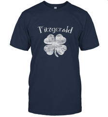 Vintage Fitzgerald Irish Shamrock St Patty's Day Men's T-Shirt Men's T-Shirt - jonhlittlestore88