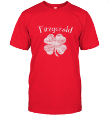 Vintage Fitzgerald Irish Shamrock St Patty's Day Men's T-Shirt Men's T-Shirt - jonhlittlestore88
