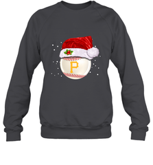 Pittsburgh Pirates Logo Baseball Ball Christmas Santa Hat Xmas Sport Funny Snow Crewneck Sweatshirt Crewneck Sweatshirt - jonhlittlestore88
