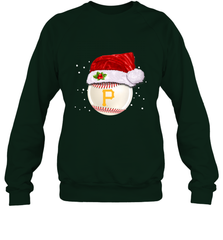 Pittsburgh Pirates Logo Baseball Ball Christmas Santa Hat Xmas Sport Funny Snow Crewneck Sweatshirt Crewneck Sweatshirt - jonhlittlestore88
