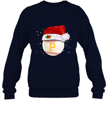 Pittsburgh Pirates Logo Baseball Ball Christmas Santa Hat Xmas Sport Funny Snow Crewneck Sweatshirt Crewneck Sweatshirt - jonhlittlestore88
