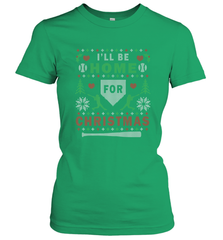 Premium Baseball Ugly Christmas Sweater Pattern Women's T-Shirt Women's T-Shirt - jonhlittlestore88
