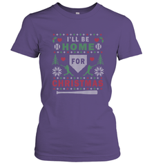 Premium Baseball Ugly Christmas Sweater Pattern Women's T-Shirt Women's T-Shirt - jonhlittlestore88
