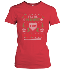 Premium Baseball Ugly Christmas Sweater Pattern Women's T-Shirt Women's T-Shirt - jonhlittlestore88