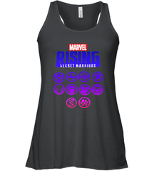Marvel Rising Secret Warriors Hero Emblem Logo Women's Racerback Tank Women's Racerback Tank - jonhlittlestore88