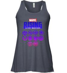 Marvel Rising Secret Warriors Hero Emblem Logo Women's Racerback Tank Women's Racerback Tank - jonhlittlestore88